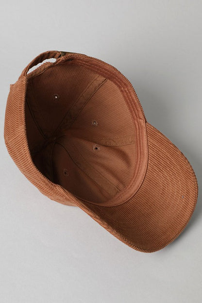 Corduroy Ball Cap