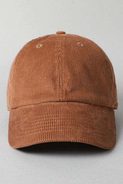 Corduroy Ball Cap