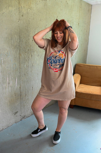 Cowboy T-Shirt Dress