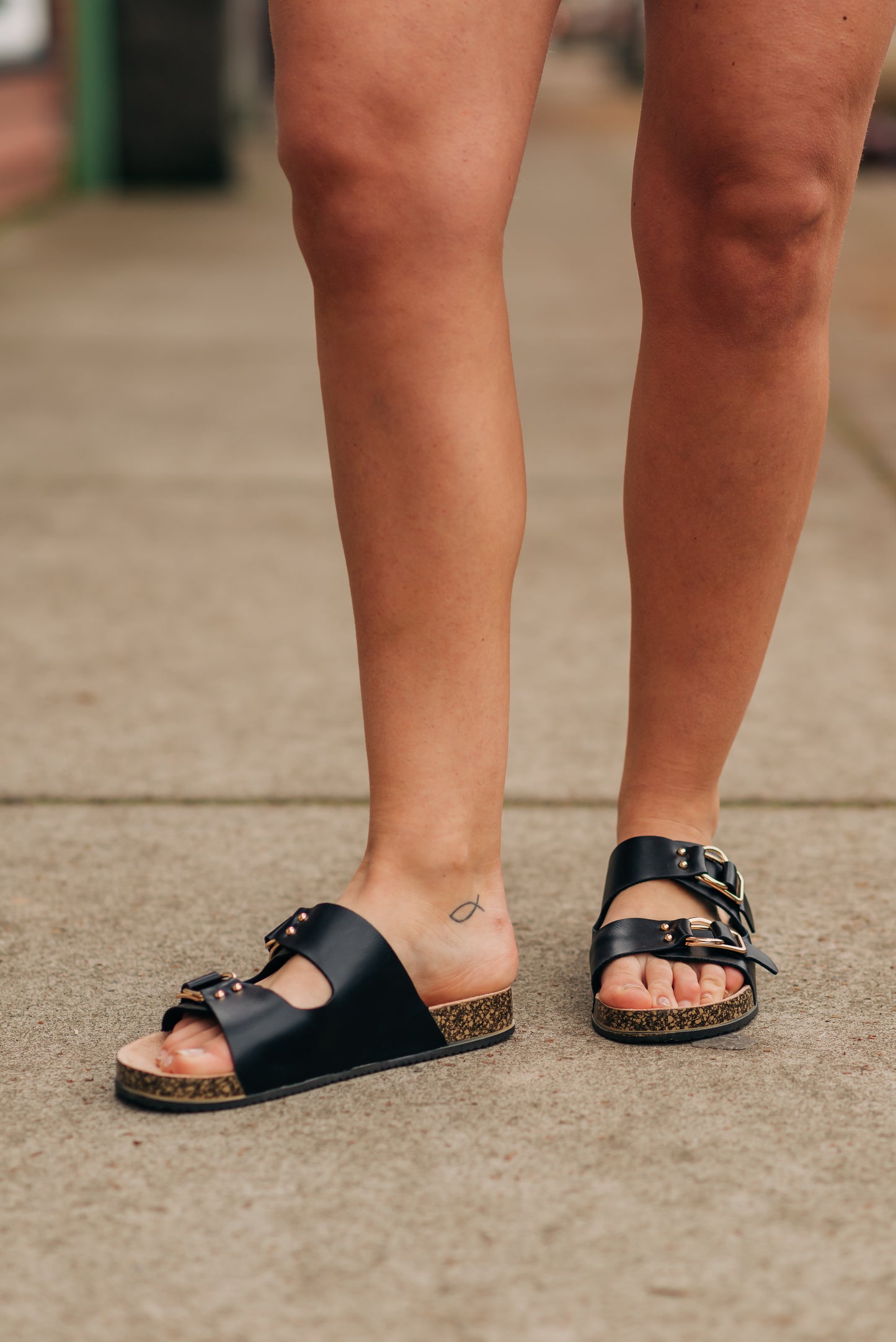 Luka Sandal - Black