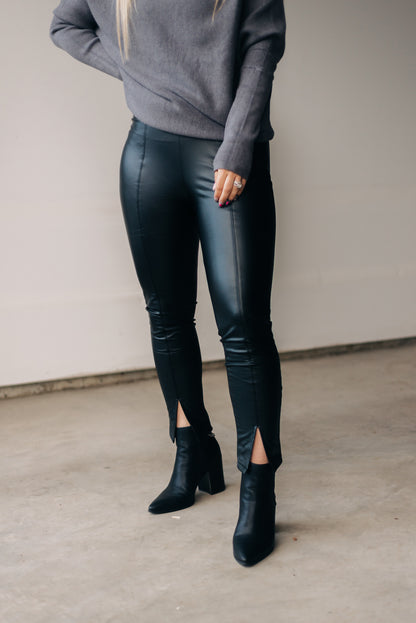 Leslie Faux Leather Pants