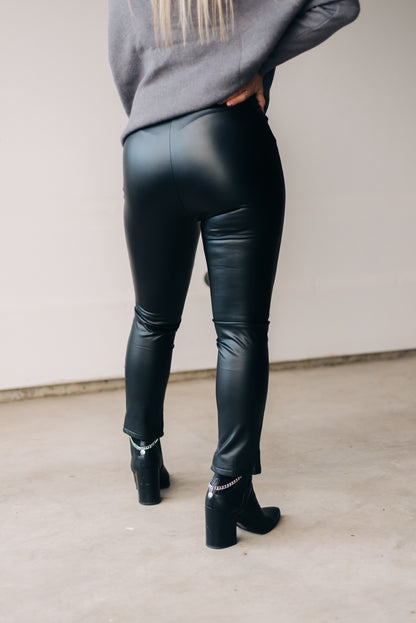 Leslie Faux Leather Pants